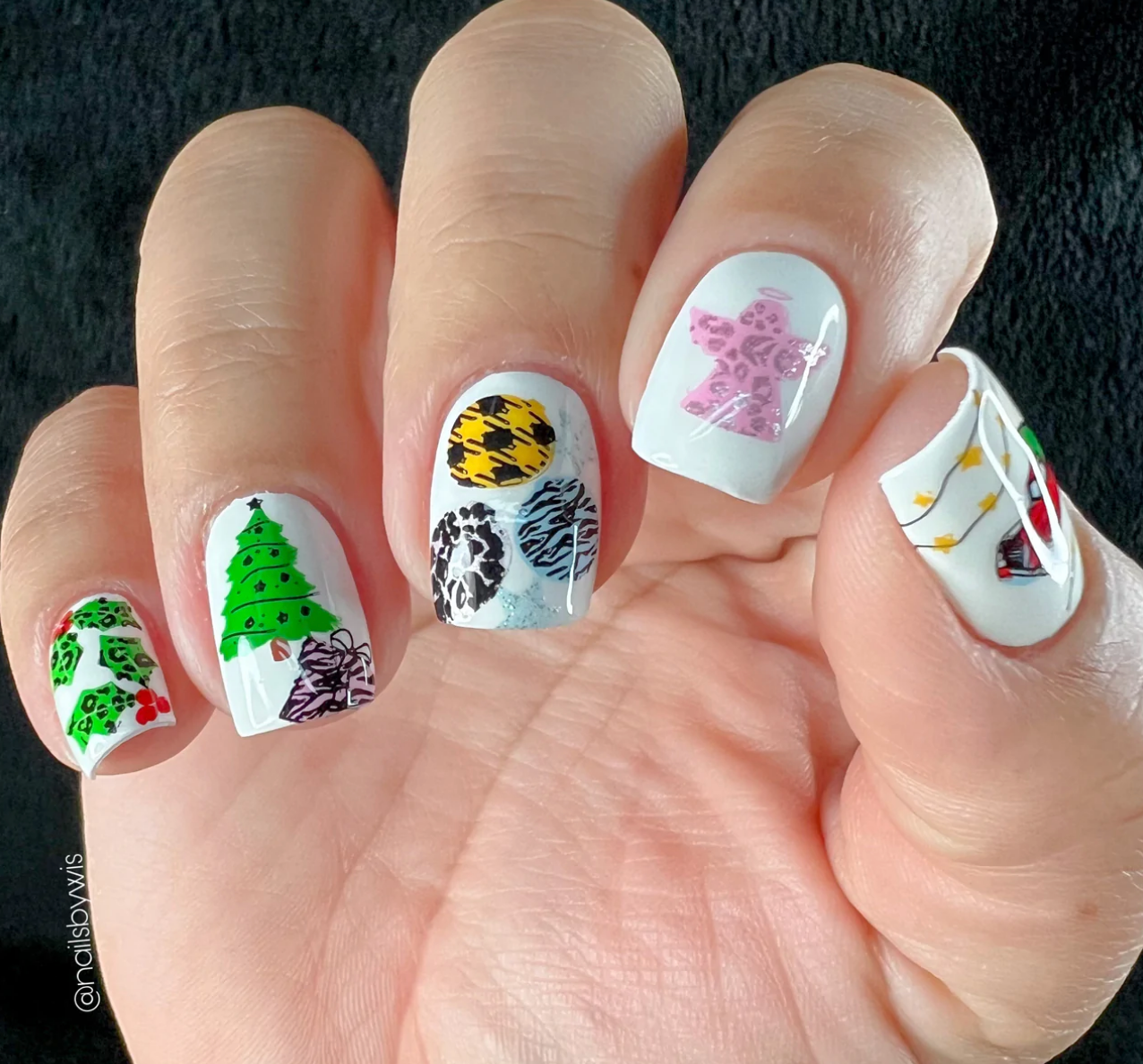 Patterned Holidays 2.0 (CjSC-74)  - Clear Jelly Stamping Plate
