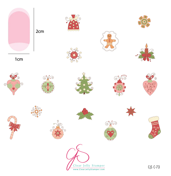Ornate Ornaments (CjSC-73) - CJS Medium Stamping Plate