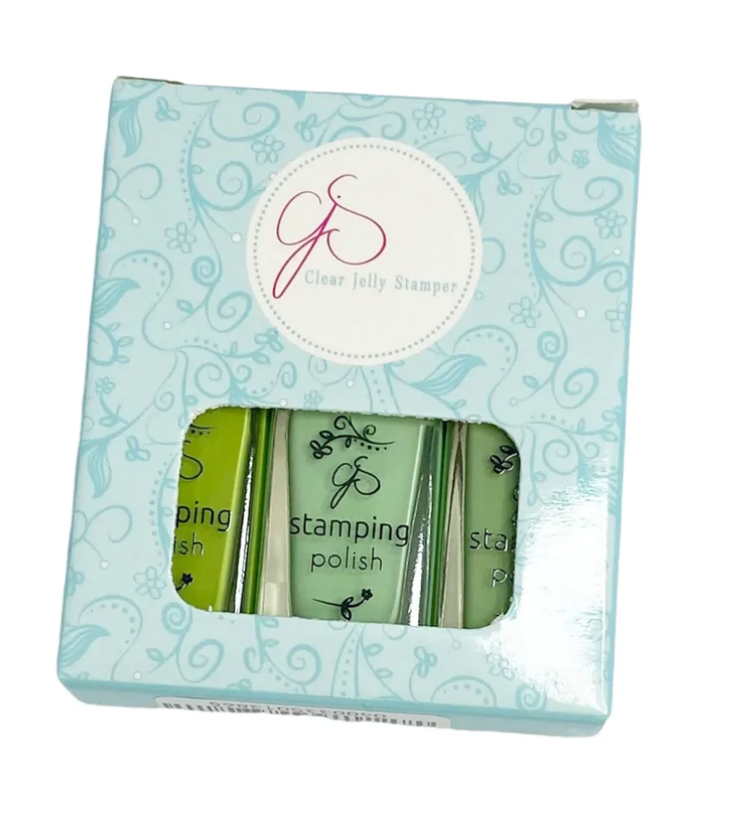 Stamping Polish Kit - Green Tea Trio (3 colors) Secondary image