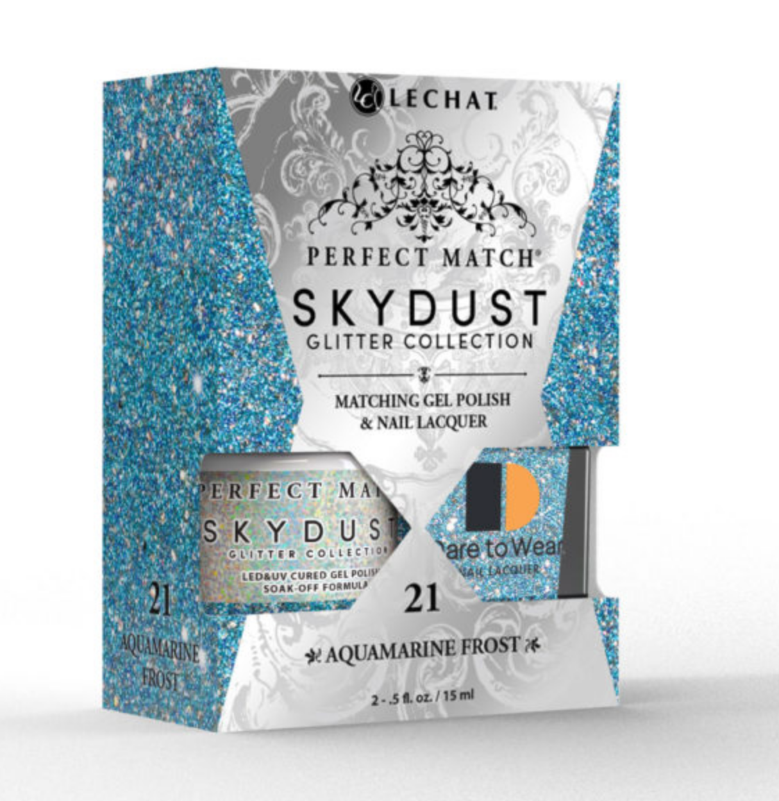 Aquamarine Frost - Perfect Match Sky Dust Set - SDMS21