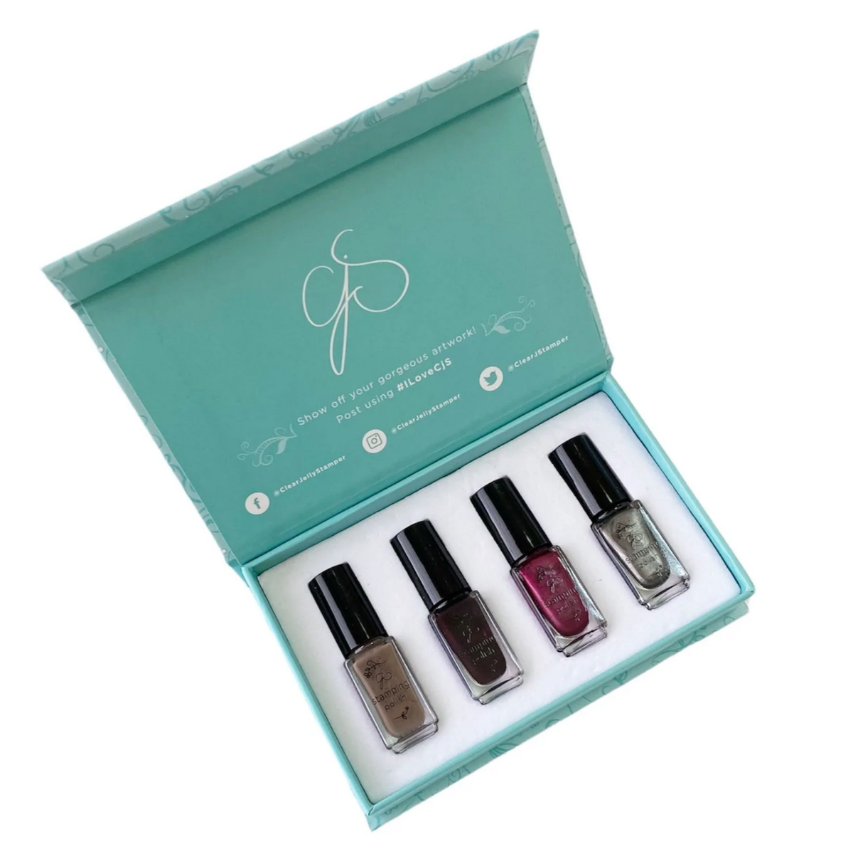Stamping Polish Kit - Midnight Soiree (4 colors) Main image