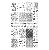 With Love (CjSV-35) - Clear Jelly Stamping Plate