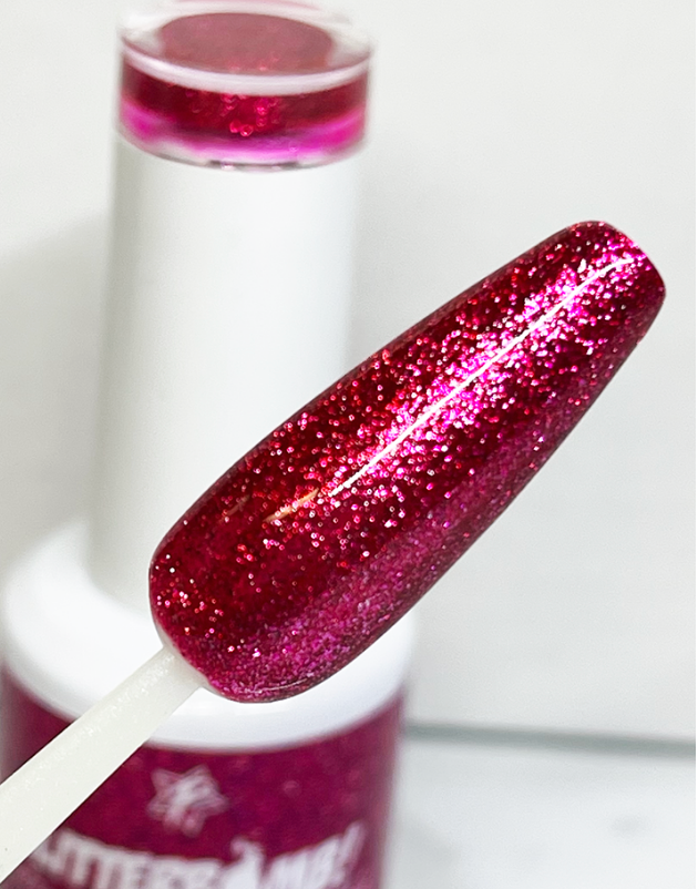 Glitter Bomb!  Metallics Sangria Ice