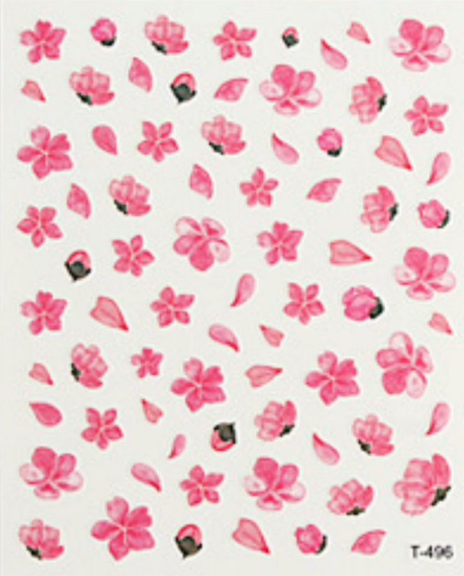 Pasties - Pink Bouquet T-496 Main image
