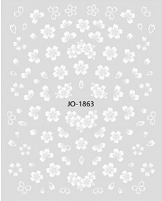 Pasties - White Flowers (1863) Main image