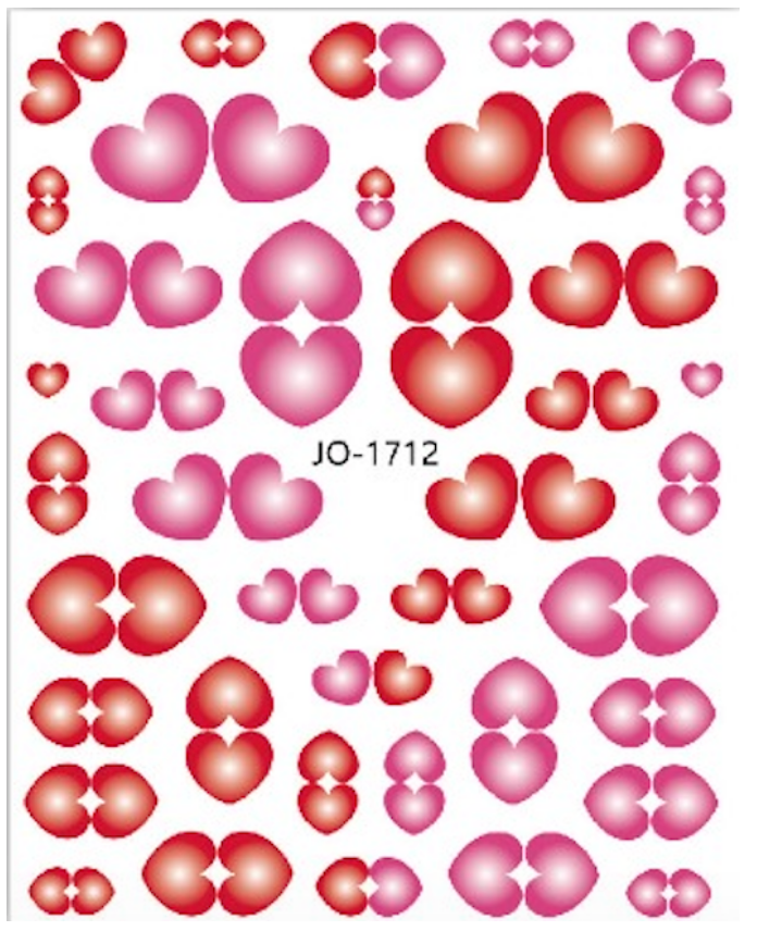 Pasties - Airbrush Hearts (1712) Main image