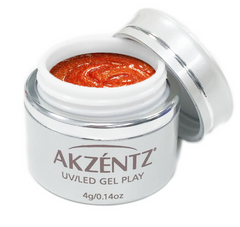 Glitter Shifter Coral - Akzentz Gel Play UV/LED