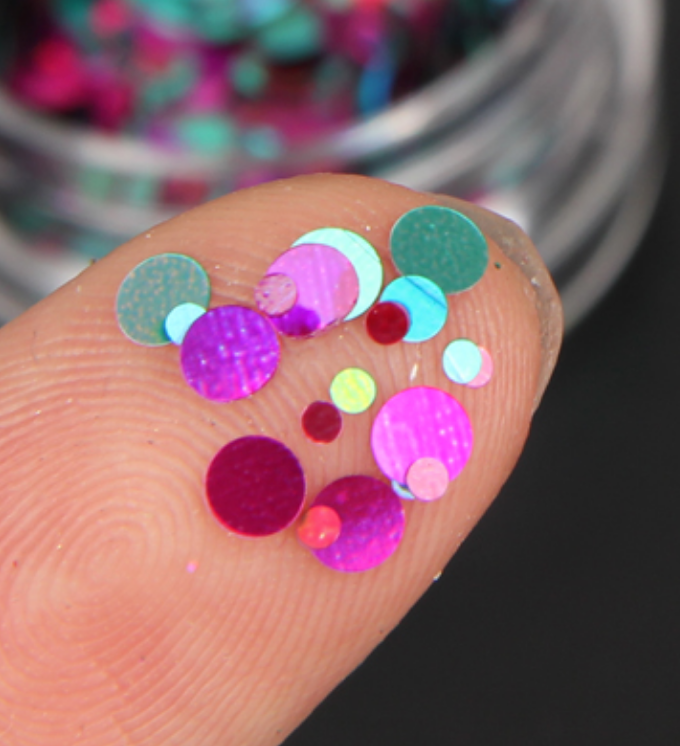 Circle Glitters Set of 12