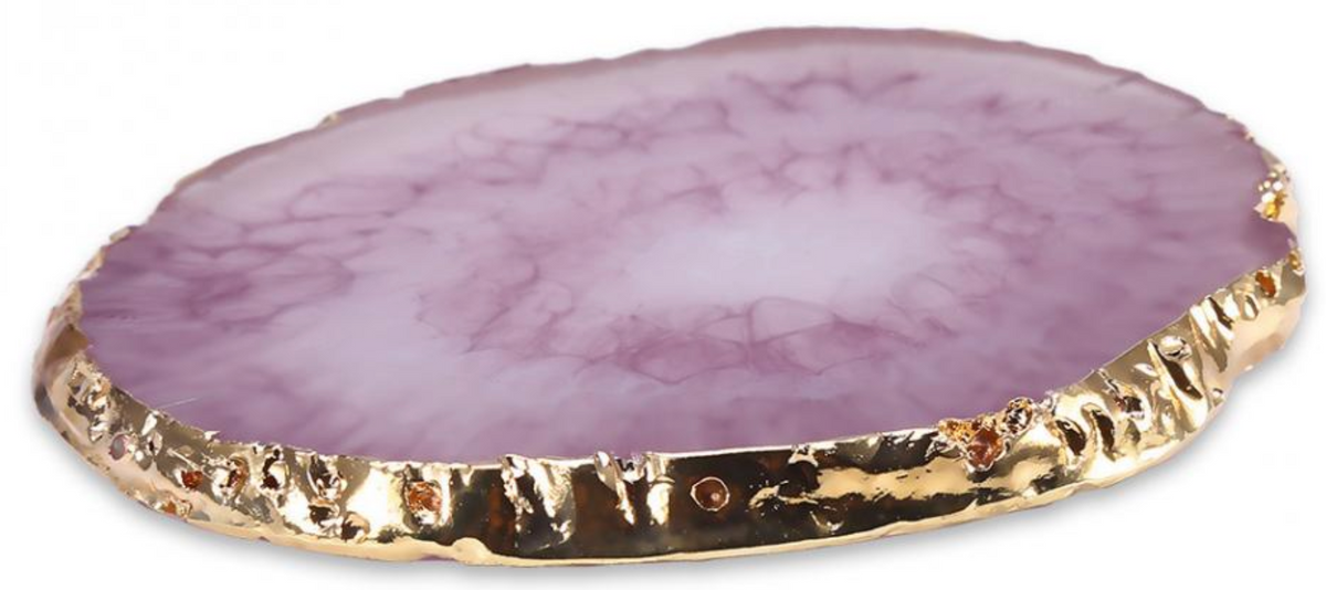 Gold Edge Resin Stone Palette