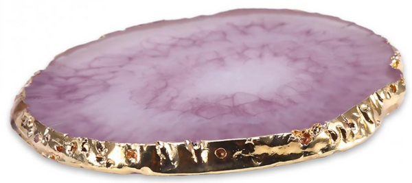 Gold Edge Resin Stone Palette