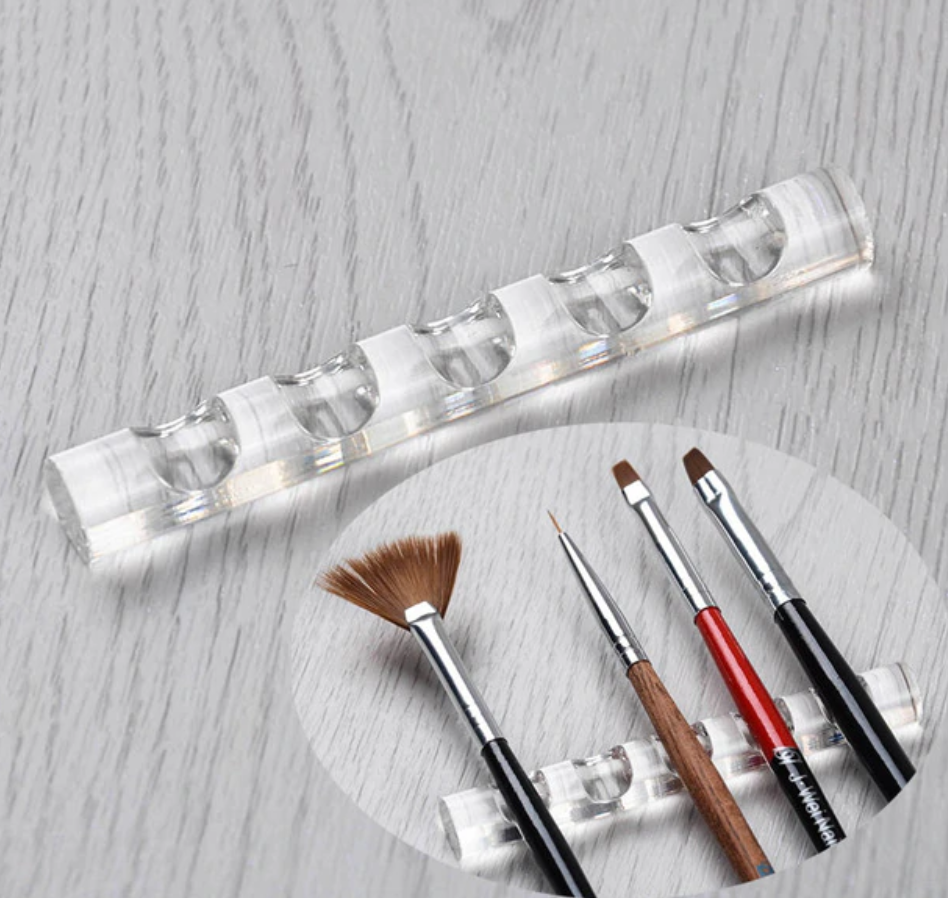 Space Saving Brush Stand - 5 Color Choices! Main image