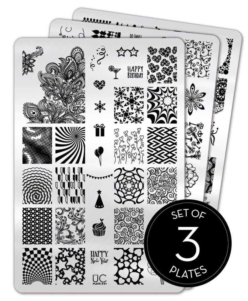 Collection 6 - Uber Chic Stamping Plates Main image
