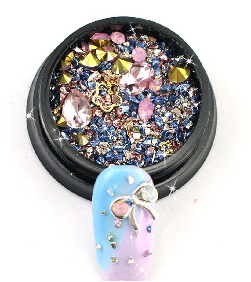 Crystal & Metal Embellishments Set