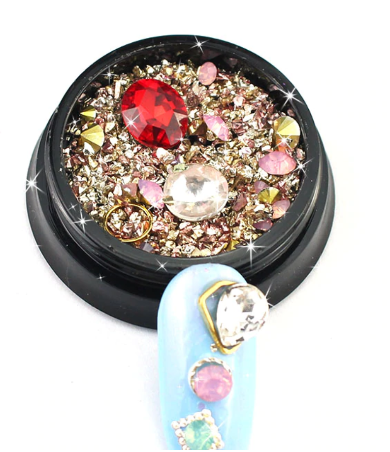 Crystal & Metal Embellishments Set