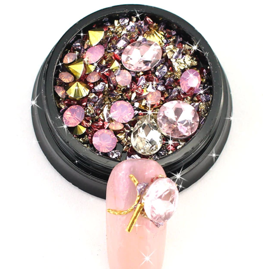 Crystal & Metal Embellishments Set