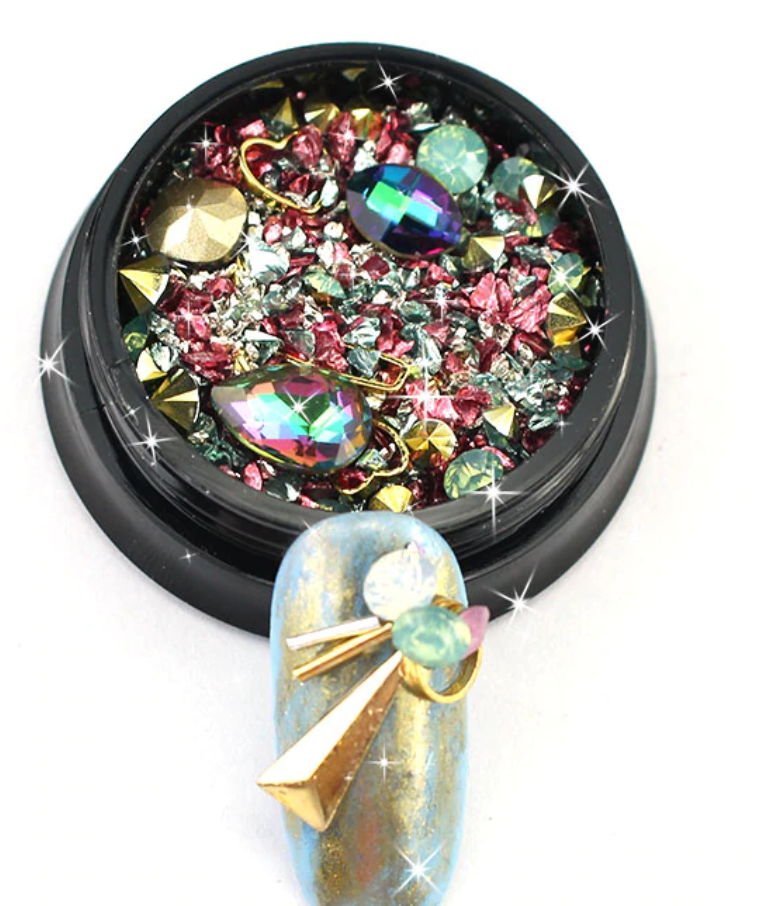 Crystal & Metal Embellishments Set