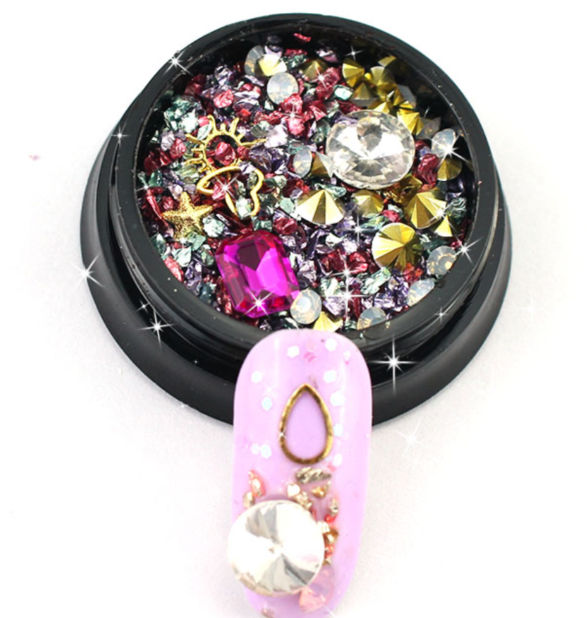 Crystal & Metal Embellishments Set