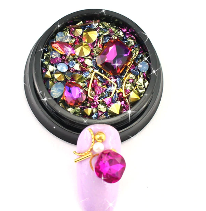 Crystal & Metal Embellishments Set
