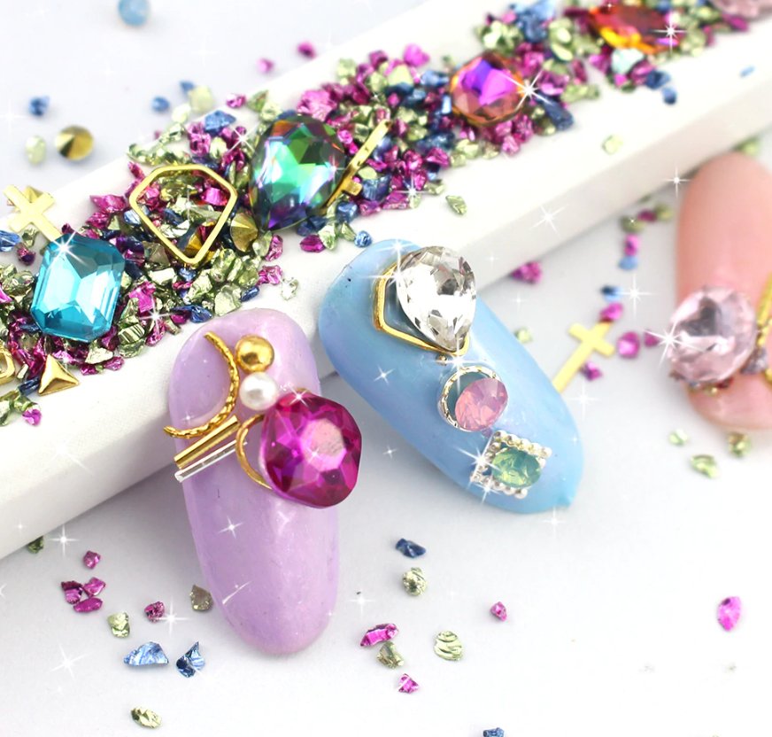 Crystal & Metal Embellishments Set Secondary image