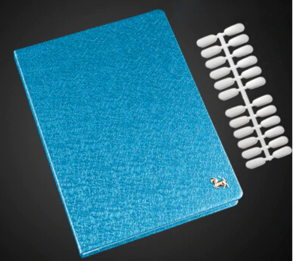 216 Tip Display Book for Showing Colors and Nail Art