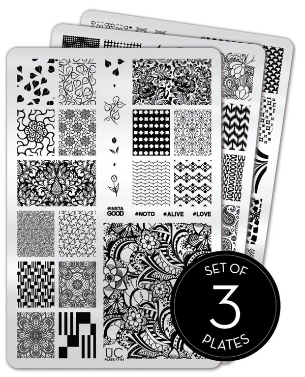 Collection 17 - Uber Chic Stamping Plates
