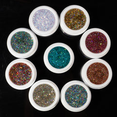 Sky Dust Glitter Gel Set of 9
