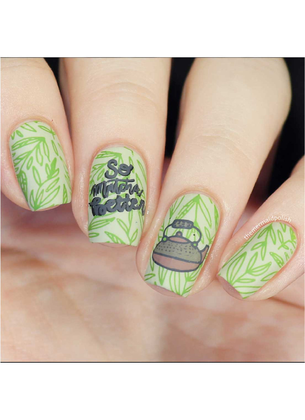 Tea Time - Uber Chic Mini Stamping Plate