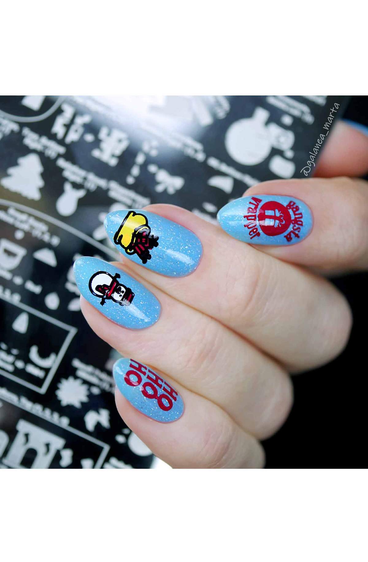 Christmas Companion Layers - Uber Chic Stamping Plate