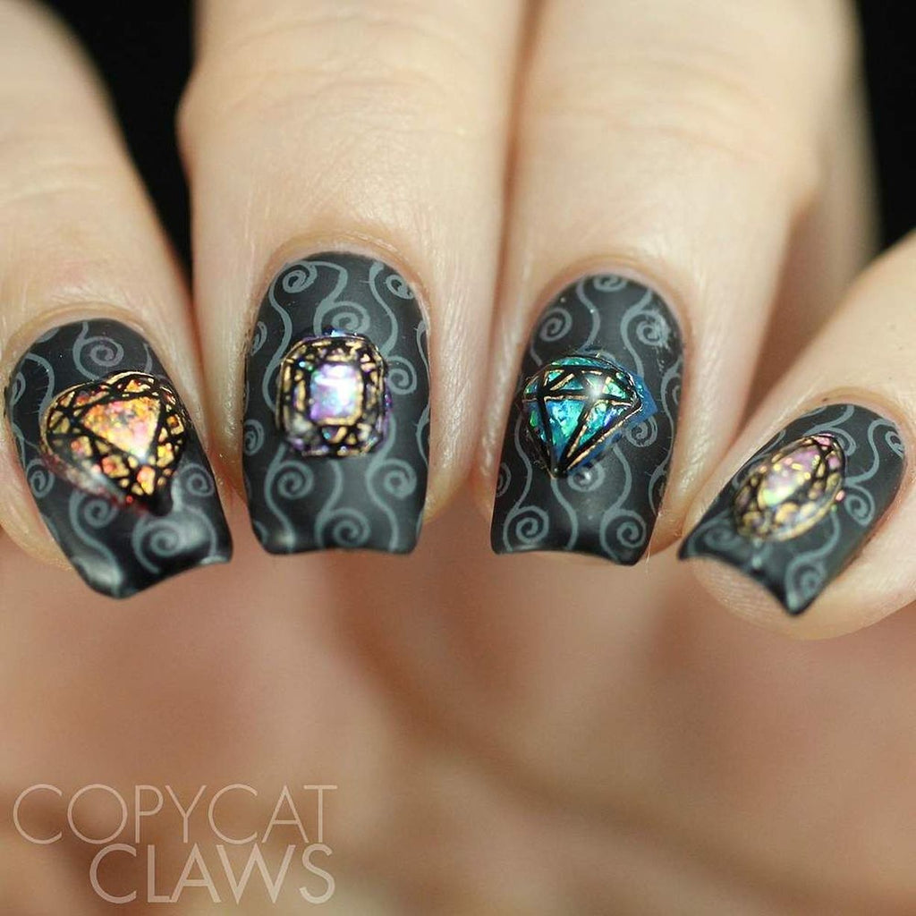 Collection 22 - Set of 3 Uber Chic Stamping Plates