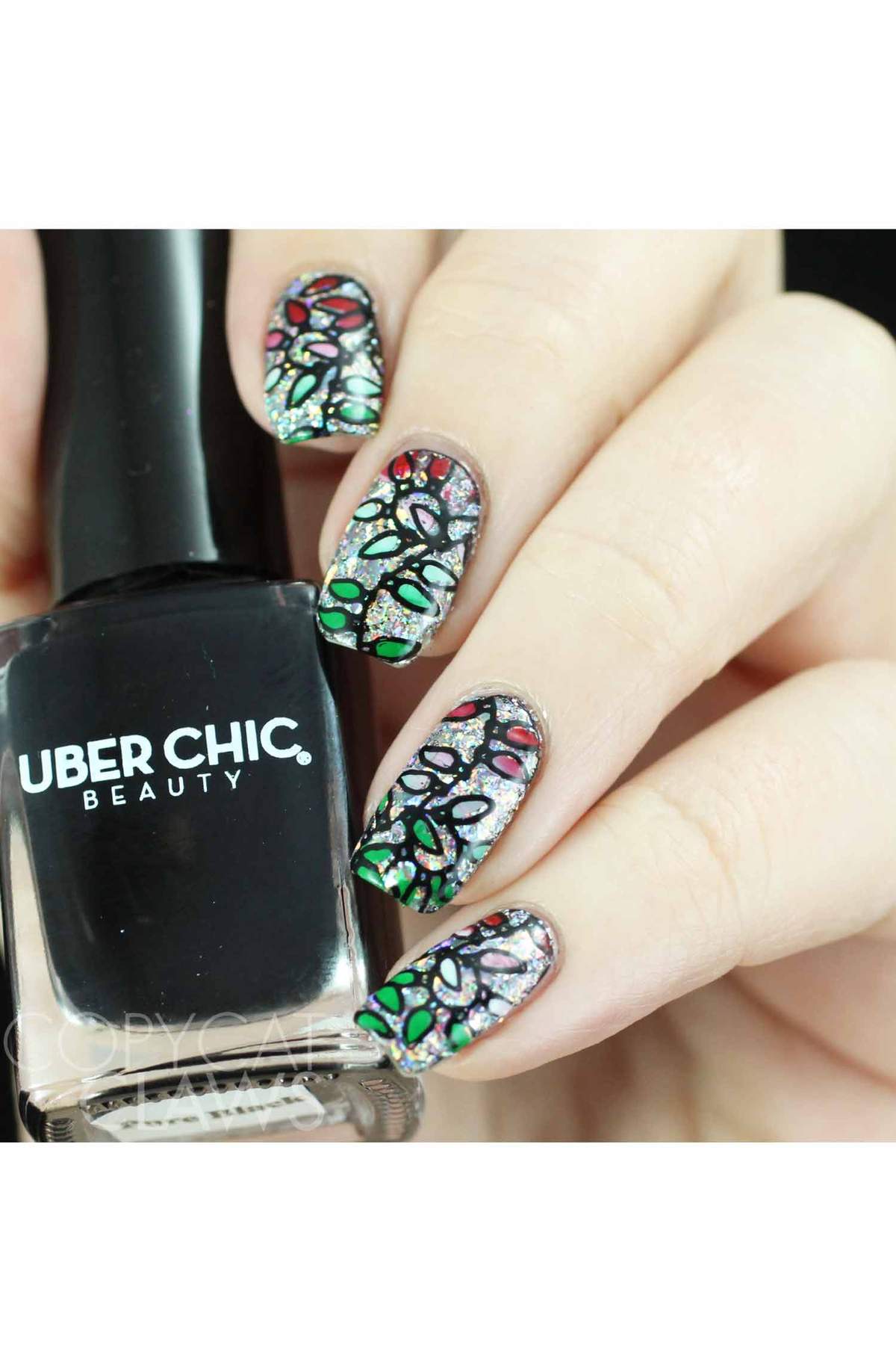 Christmas Companion Layers - Uber Chic Stamping Plate