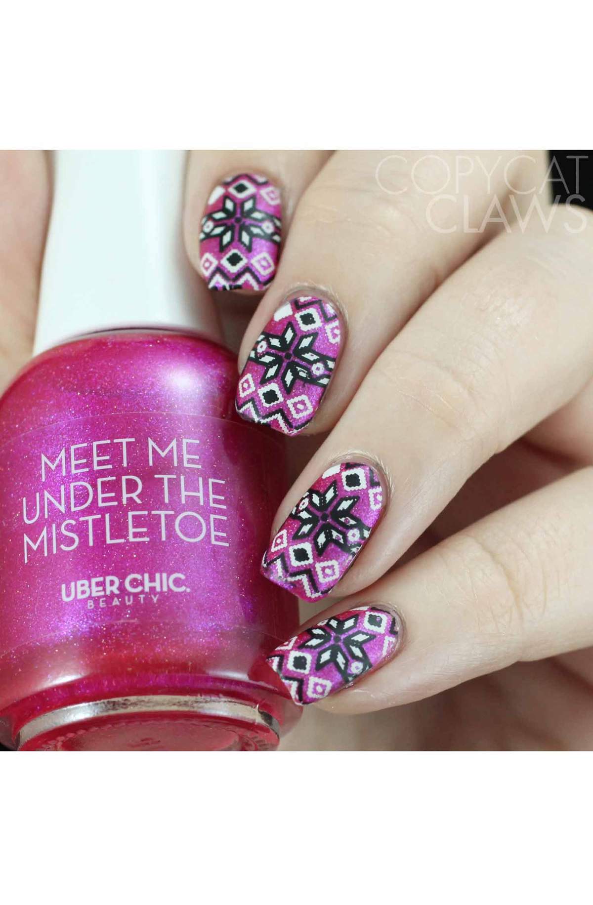 Jingle All The Way - Uber Chic Stamping Plate Secondary image