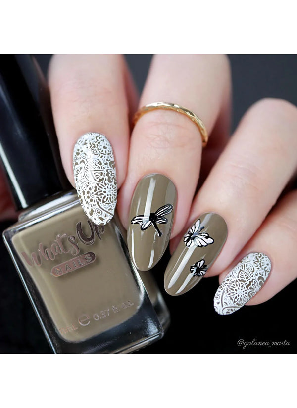 Whimsical By Nature -  Uber Chic Stamping Plate