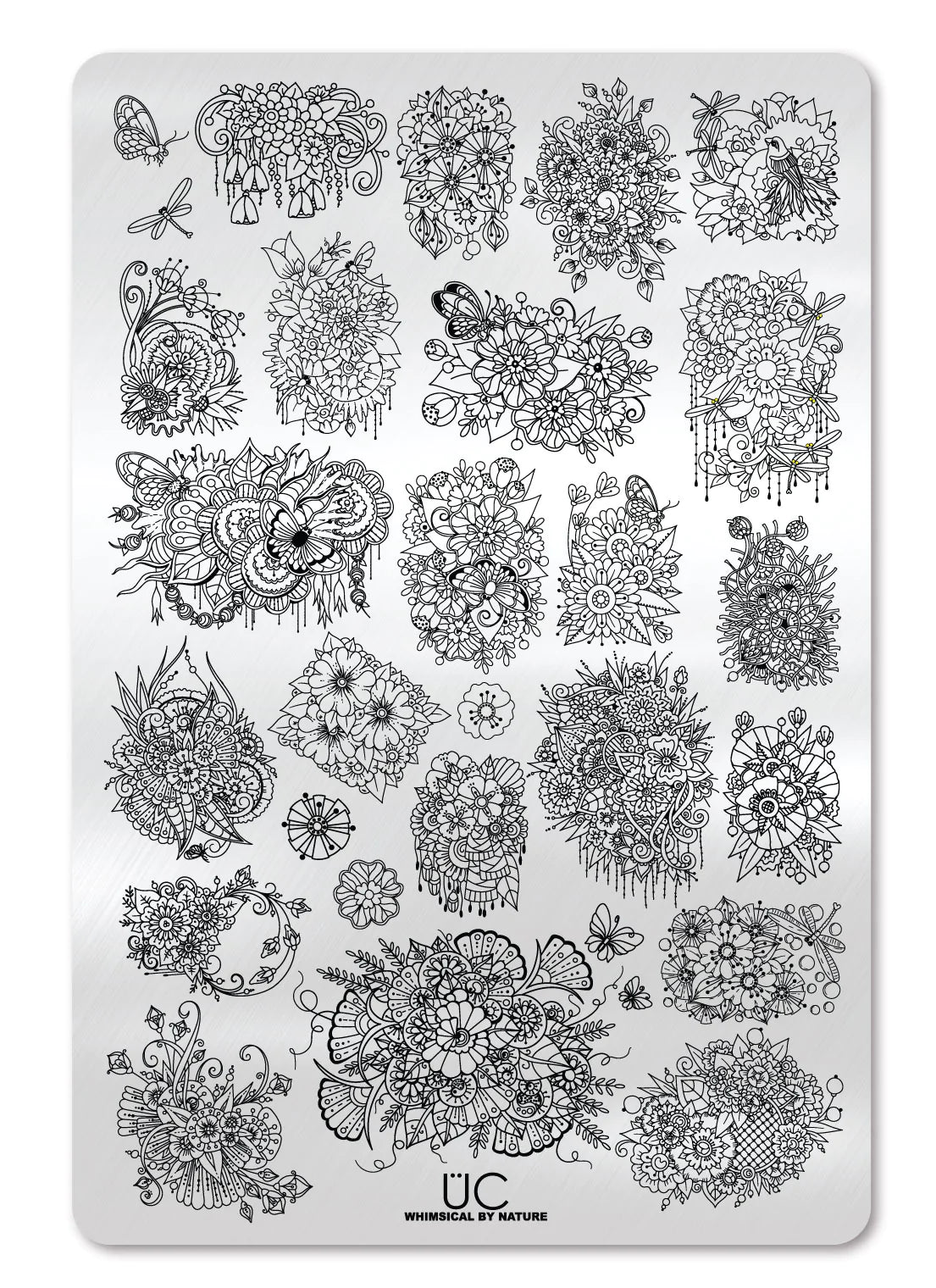 Whimsical By Nature -  Uber Chic Stamping Plate Main image