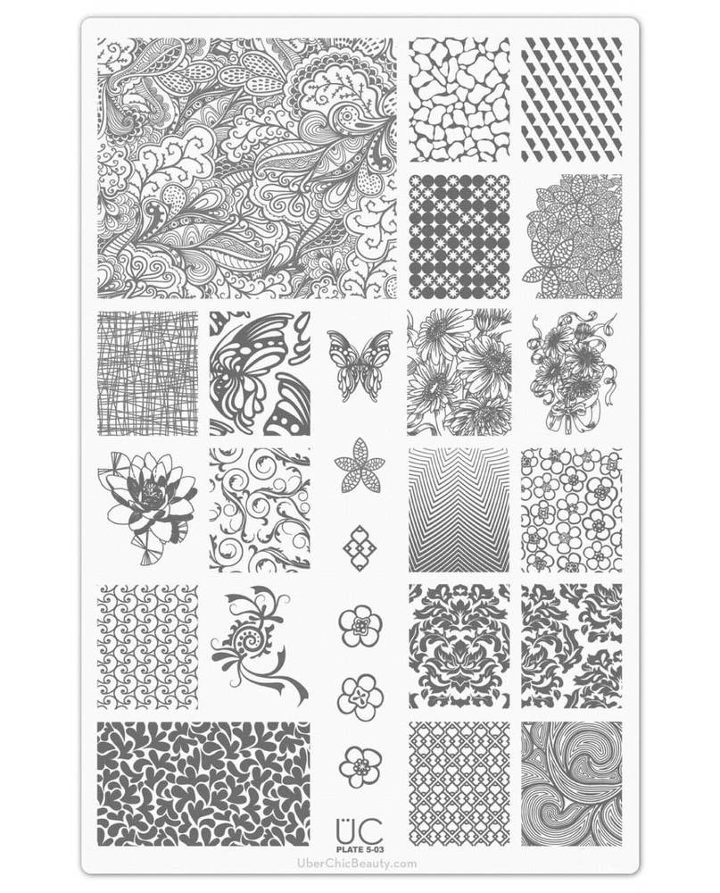 Collection 5 - Uber Chic Stamping Plates