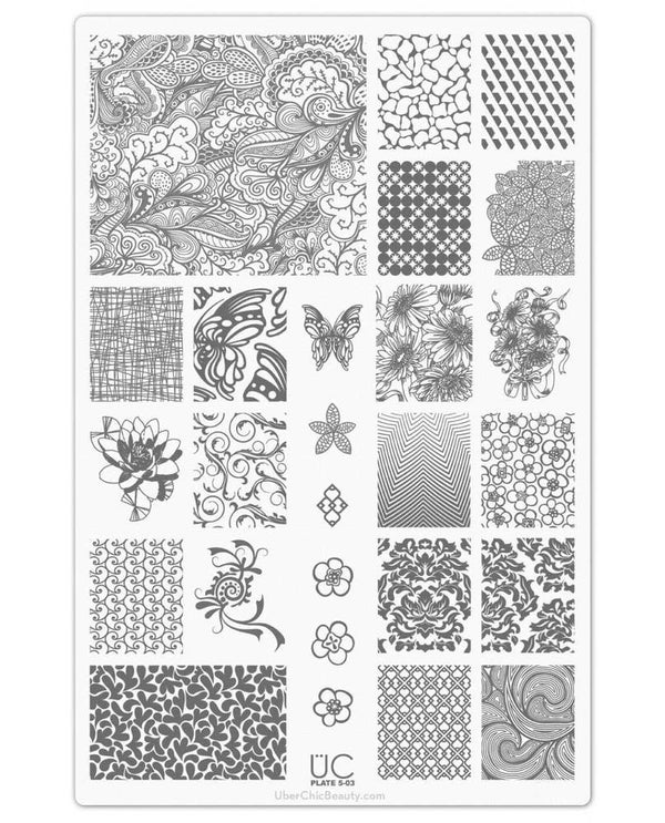 Collection 5 - Uber Chic Stamping Plates