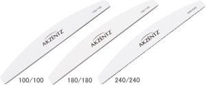 Curved Files - White Washable - LuvNailz Main image