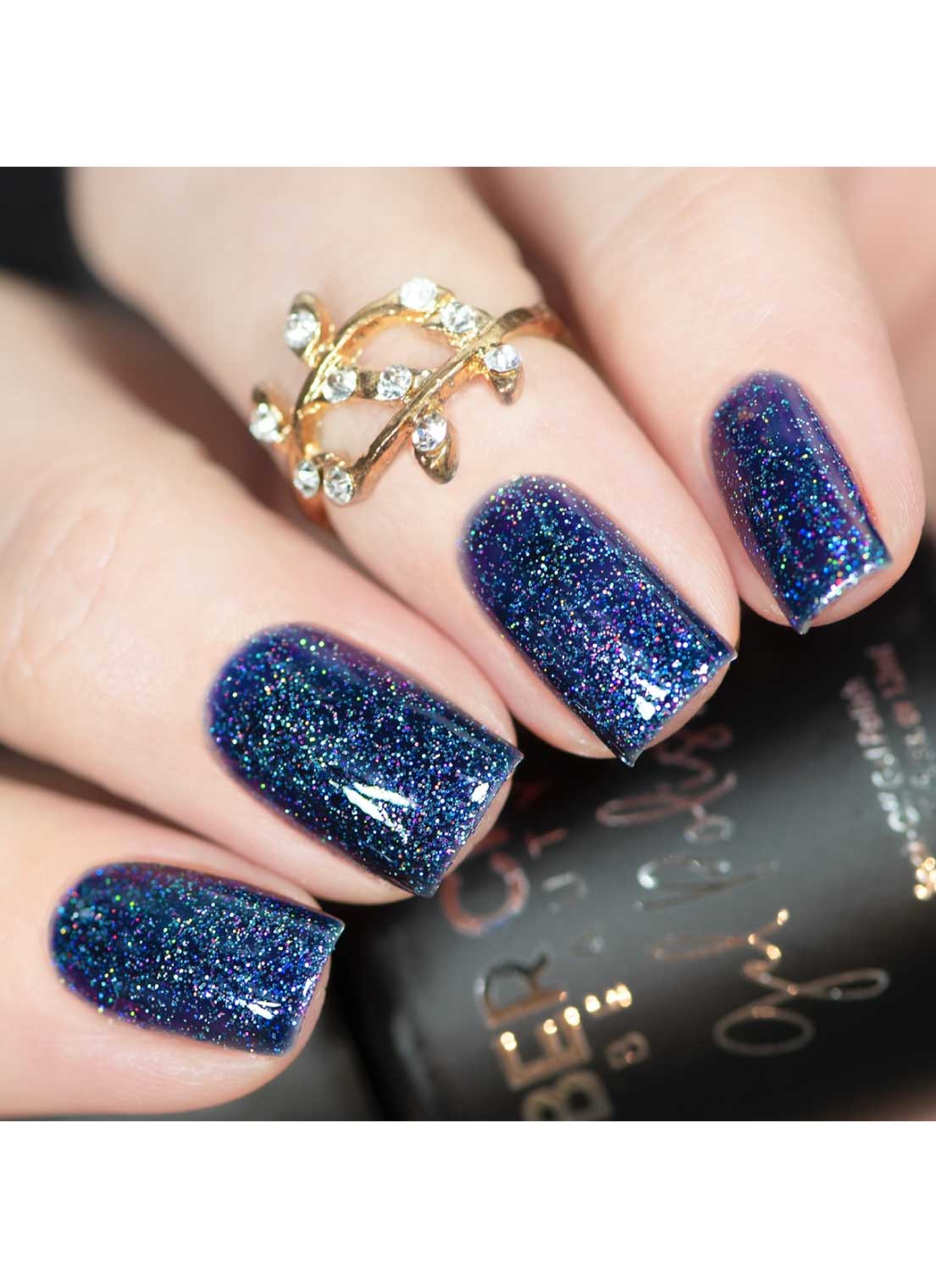 A Crisp Fall Night - Holographic Gel Polish - Uber Chic 12ml Secondary image
