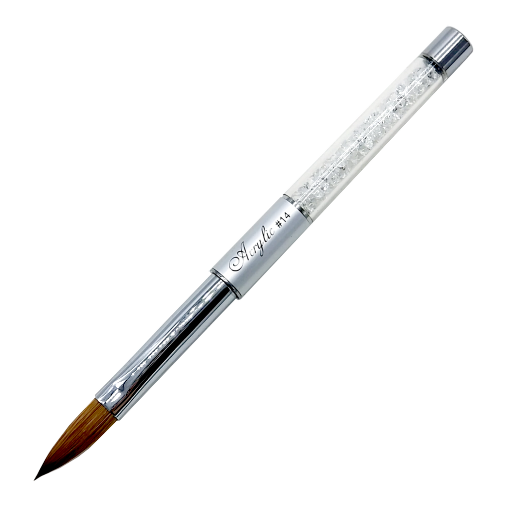 Premium Crystal Kolinsky Acrylic Brushes