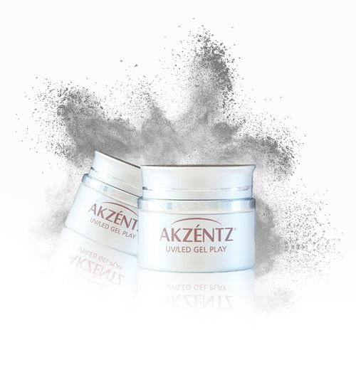 Silver Gel Play Pearlescent Powder - Akzentz Secondary image