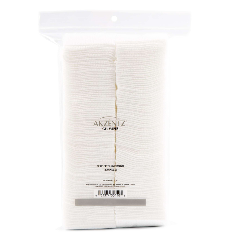 Akzentz Gel Wipes 200ct - LuvNailz Main image