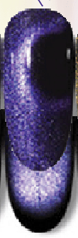 Amethyst Blackout Cats Eye Gel Polish Main image