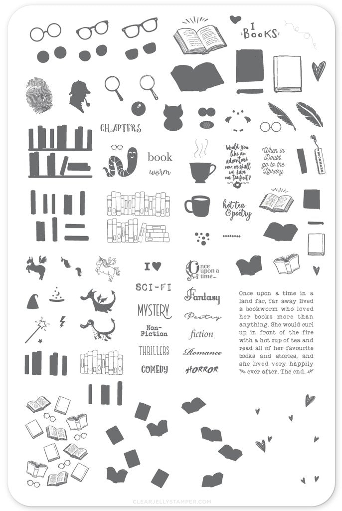 Armchair Adventure (CjS LC-30) - Clear Jelly Stamping Plate Secondary image