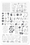 Back to School Scholastic (CjS-42)  - Clear Jelly Stamping Plate