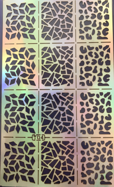 Leopard Mosaic - Ghost Pattern