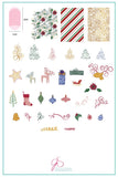 Baubles & Bells (CjS C-21)  - Clear Jelly Stamping Plate