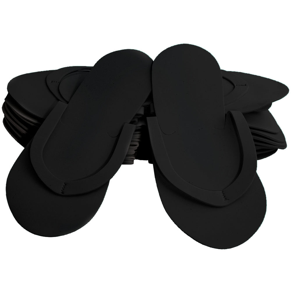 Disposable Foam Slippers - Pack of 12 Secondary image