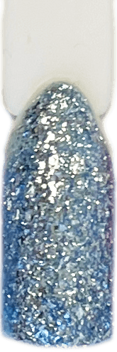 Glitter Bomb Gel Polish!  Metallic Pastel Blue Main image