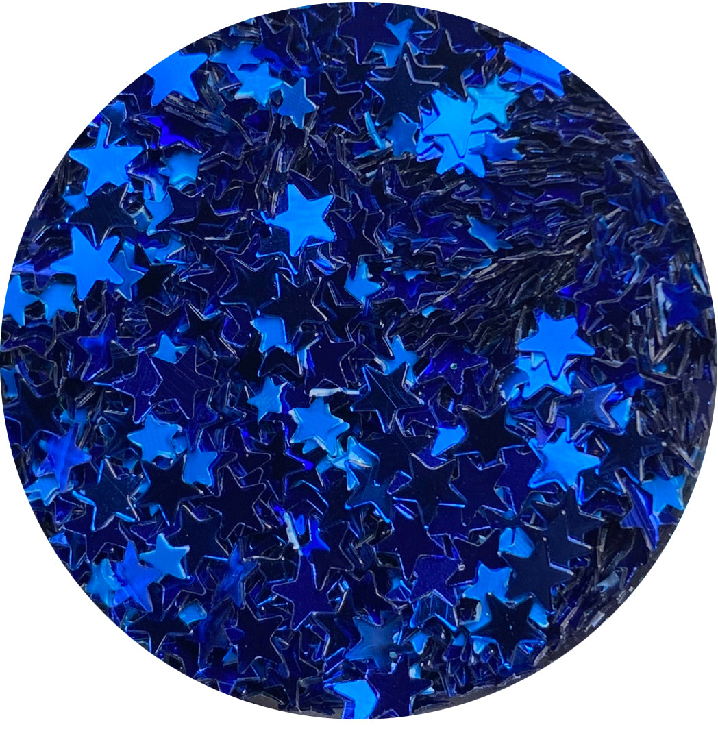 Blue Stars Confetti Glitter Main image