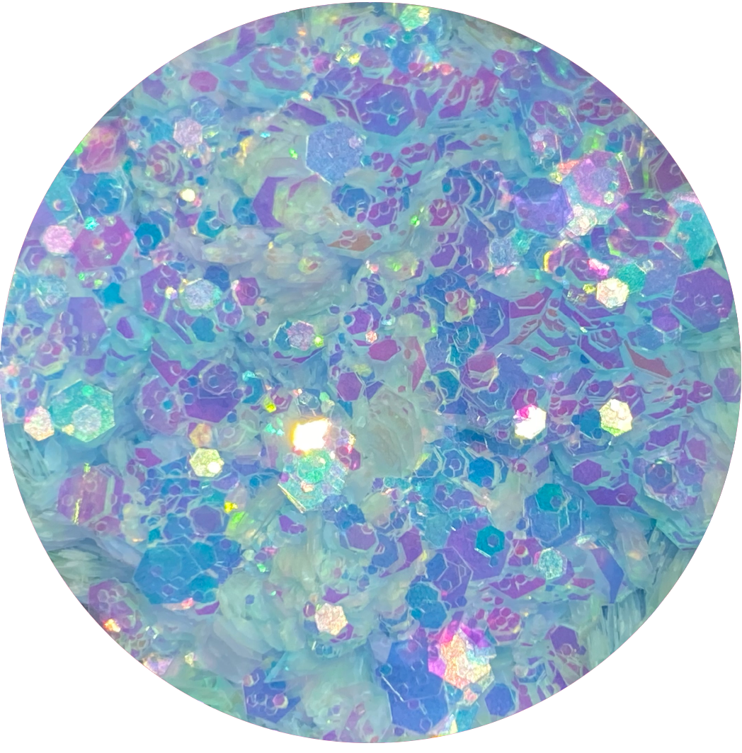 SOLAR Blue to Lavender Glitter Secondary image