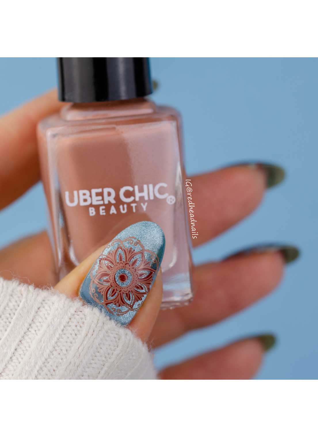 Mochaccino - Stamping Polish - Uber Chic 12ml